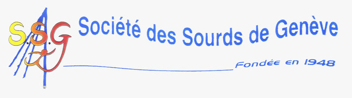 Logo Société des sourds de Genève SSG