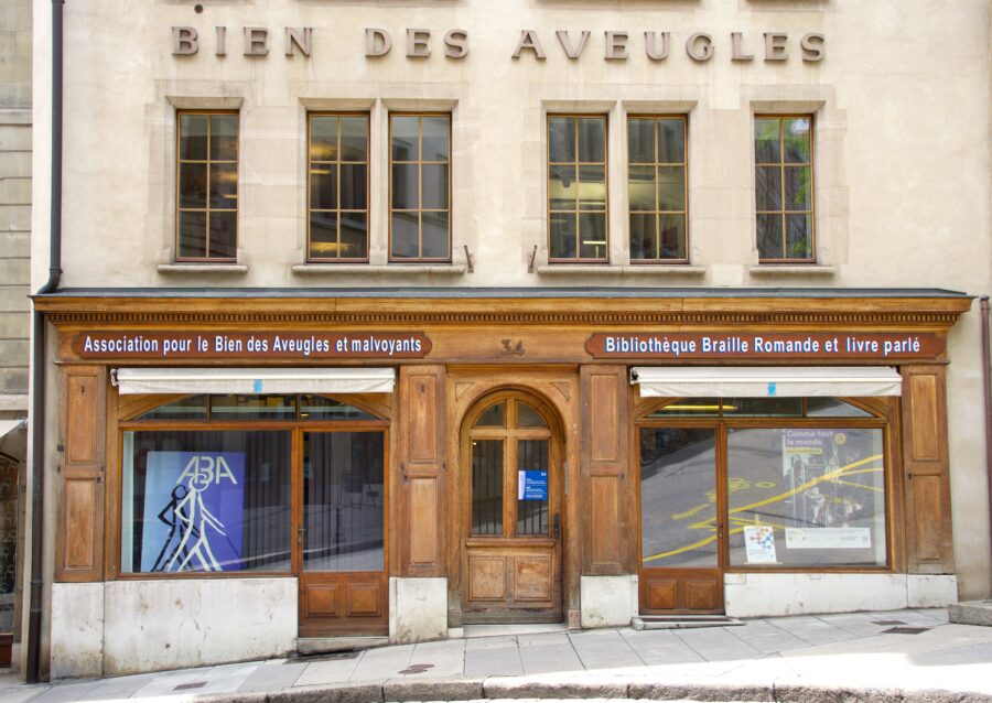 Façade de l'Association pour le Bien des Aveugles et malvoyants